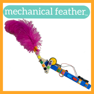 Photograph of a Mechanical Feather robot