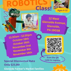 Saturday Robotics Boot Camp in Glenside, PA