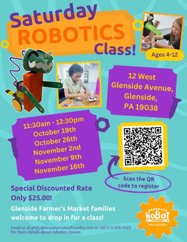 Saturday Robotics Boot Camp in Glenside, PA