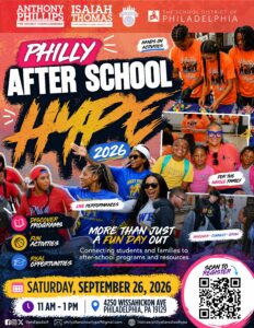 Philly After School Hype flyer 2026