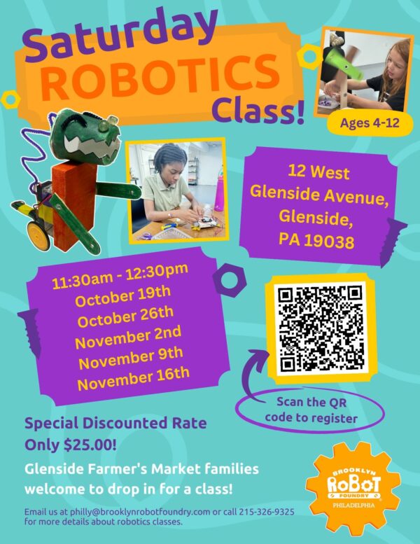 Saturday Robotics Class at Glenside