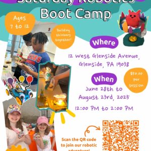 Saturday Robotics Classes at Glenside location