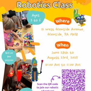 Summer Saturday Mini Makers Class at Glenside flyer